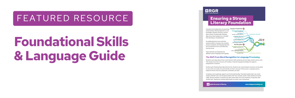 Free One-Pager Foundational Skills & Language (7)
