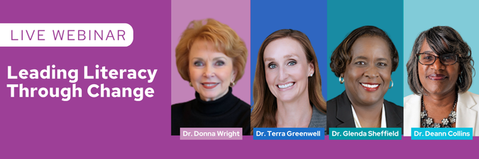 Live Webinar: Leading Literacy Through Change